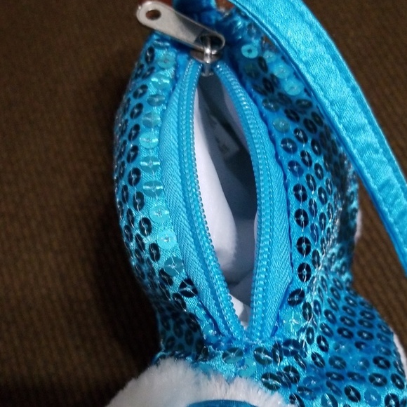 Girls made in China blue sequin puppy handbag - Picture 8 of 8